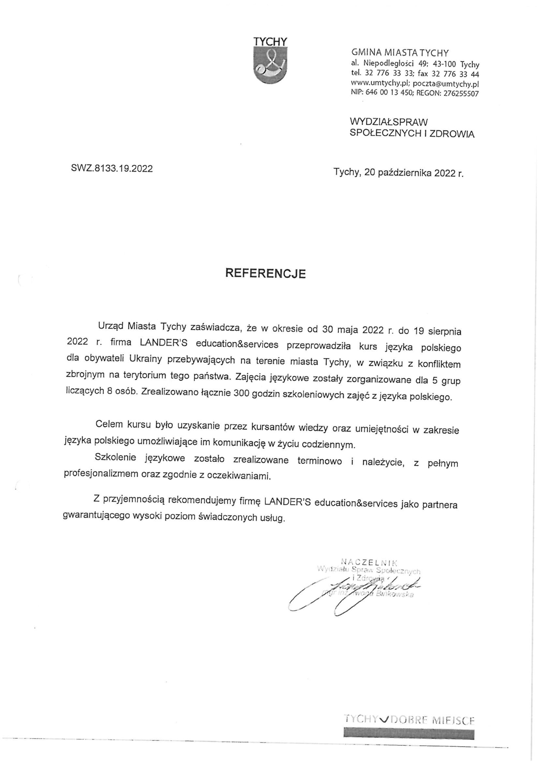 Urząd Miasta Tychy